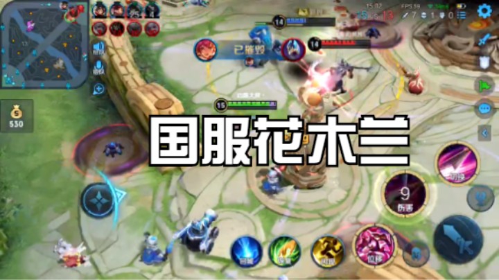 木兰保持队形