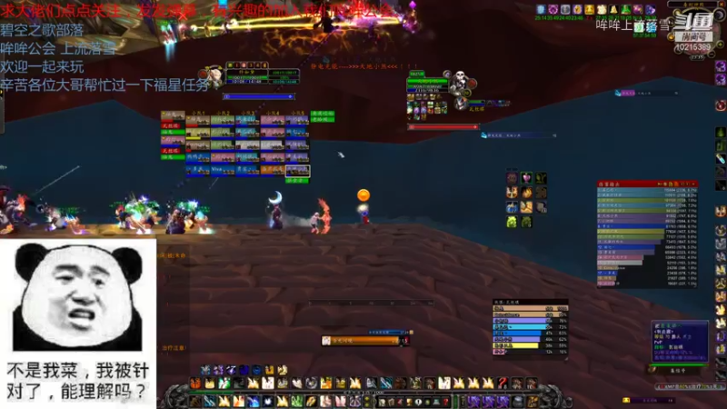 【魔兽怀旧服】碧空之歌部落，哞哞公会11月14日四团G团视频 23点场