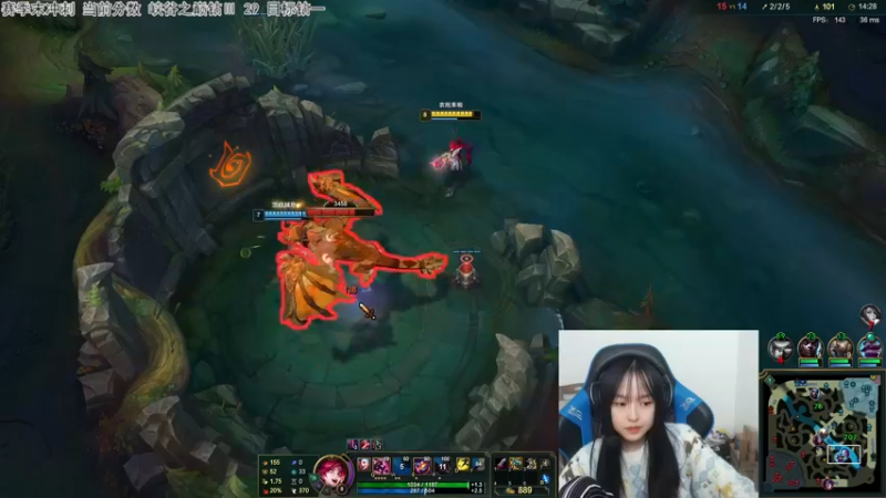 【2021-11-14 22点场】小蝌蚪羊月：小蝌蚪：赛季末峡谷之巅冲刺钻一