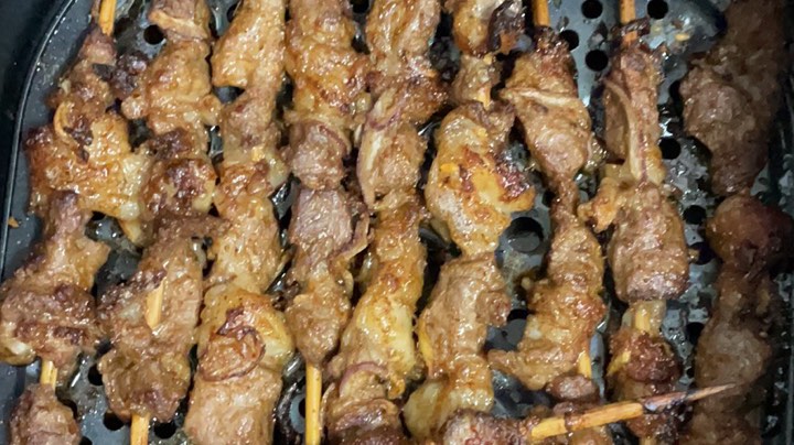 半夜做点小肉串