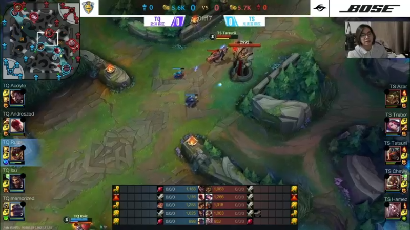 【2021-11-15 19点场】主任5748：二路解说LOL世界赛Day3