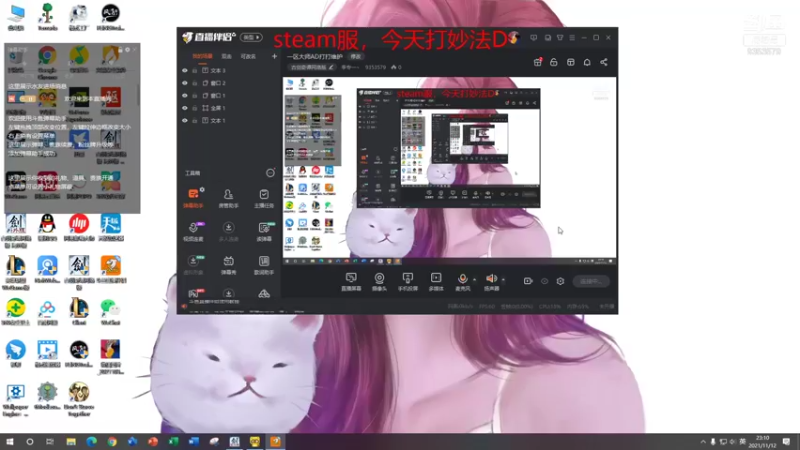 【2021-11-12 23点场】李专一丶：一区大师AD打打维护