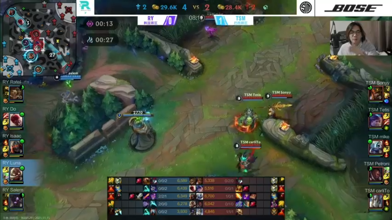 【2021-11-15 21点场】主任5748：二路解说LOL世界赛Day3
