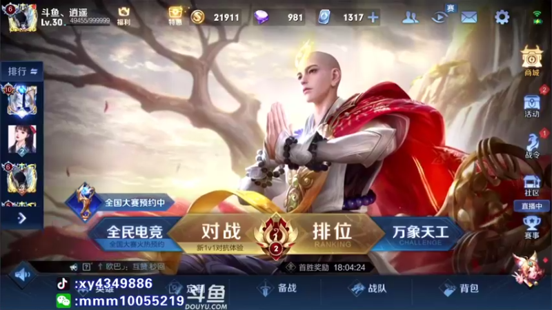 【2021-11-17 20点场】逍遥小诸葛丶：诸葛打野 视觉盛宴！