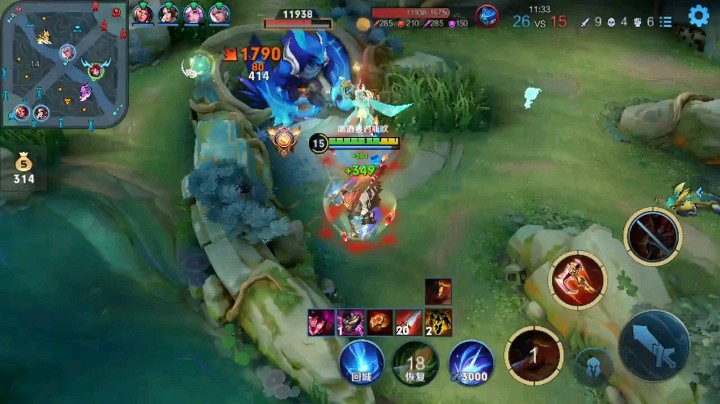 白虎志打团进场四杀