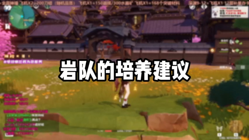【原神】岩队的培养建议