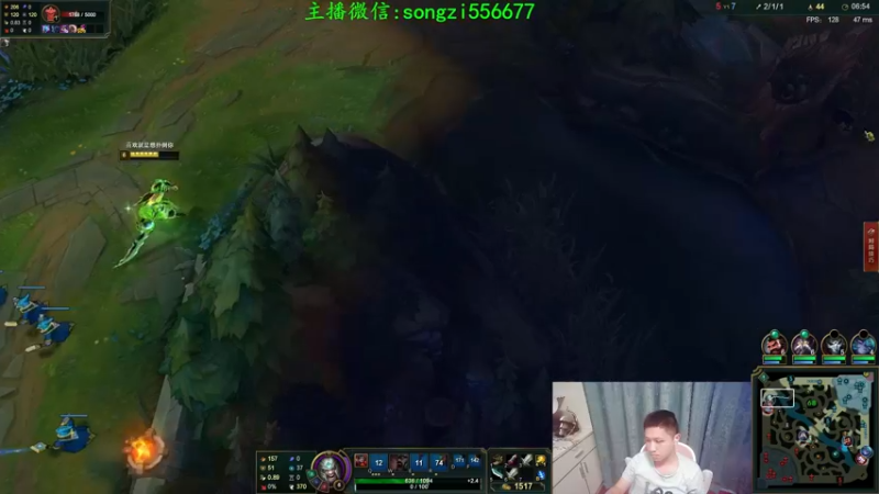 【2021-11-17 16点场】douyu丶松子：蛮王：2分钟1血 选到=包赢