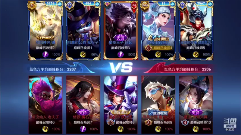 【2021-11-16 22点场】小笨蛋北北：巅峰第十 小号2300冲双号前10!