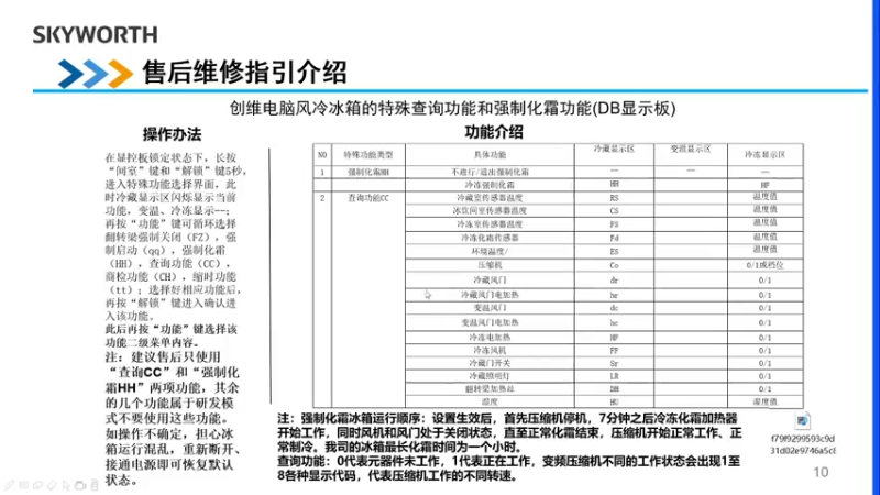 创维冰洗维修技能提升培训2