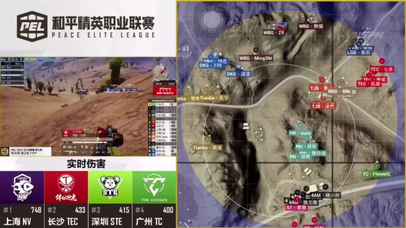和平精英职业联赛第三周周决赛精彩盛况（3）