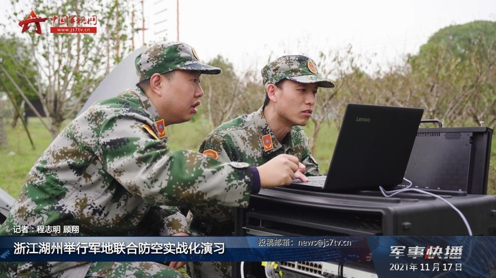 浙江湖州举行军地联合防空实战化演习