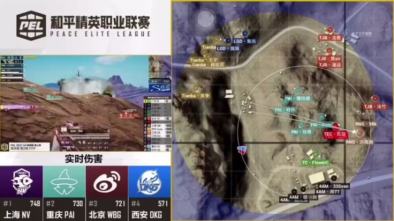 和平精英职业联赛第三周周决赛精彩盛况（6）