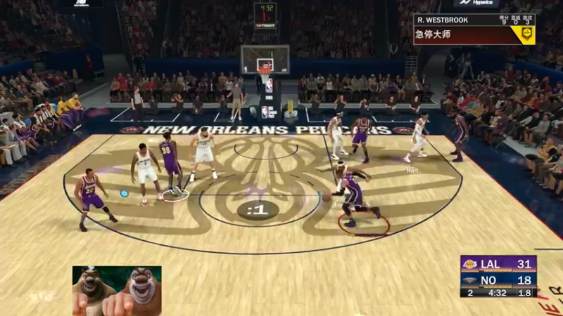 【2021-11-18 18点场】斗鸡dougay：【斗鸡】R.Westbrook