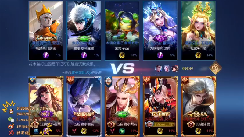 【sViper丶阿灿】：4-4花木兰10分钟没到就结束了？