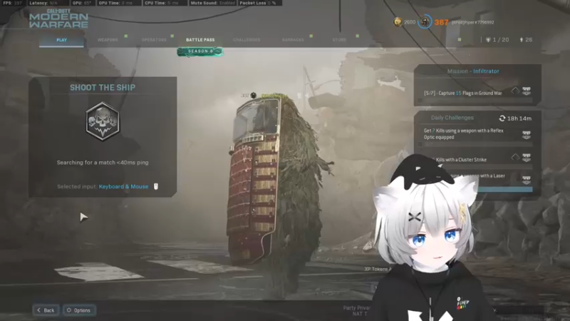 【2021-11-18 21点场】Piper派酱：周末比赛记得来看