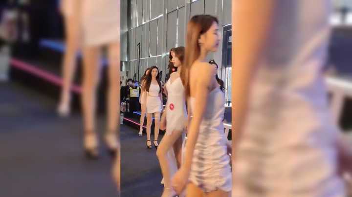 美女视频欣赏，这群美女模特真好看啊