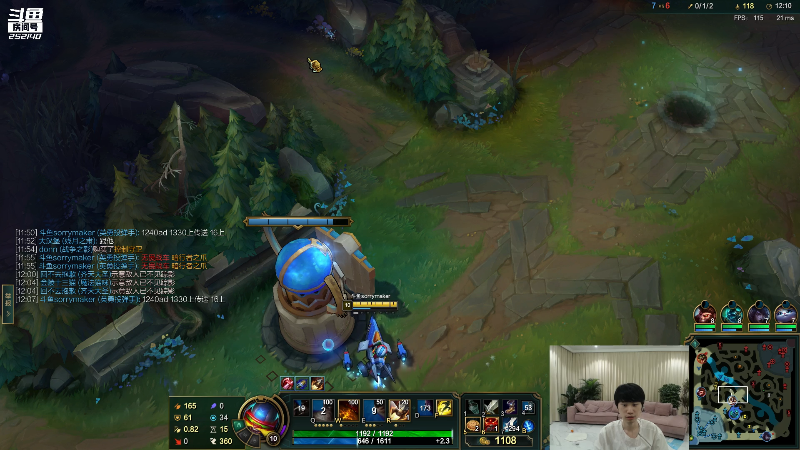 【英雄联盟】金咕咕金咕咕doinb的精彩时刻 20211120 00点场