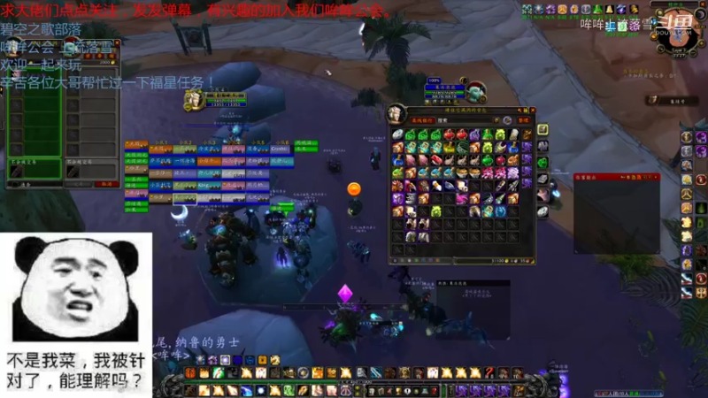 【魔兽怀旧服】碧空之歌部落，哞哞公会11月20日三团G团视频 23点场