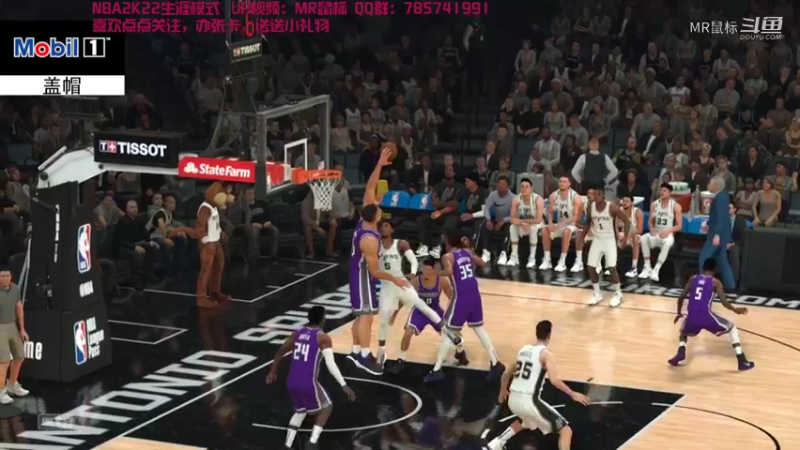【NBA2K】MR鼠标的精彩时刻 盖帽