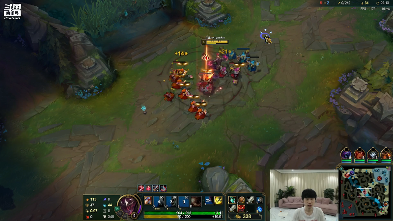 【英雄联盟】金咕咕金咕咕doinb的精彩时刻 20211121 20点场