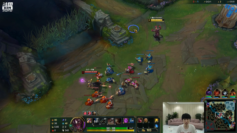 【英雄联盟】金咕咕金咕咕doinb的精彩时刻 20211121 20点场