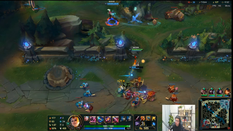 【英雄联盟】东北大鹌鹑的精彩时刻 20211121 21点场