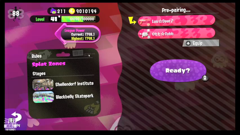 【2021-11-21 20点场】鹿小鹿鹿鹿鹿鹿：沉迷splatoon2的小鹿