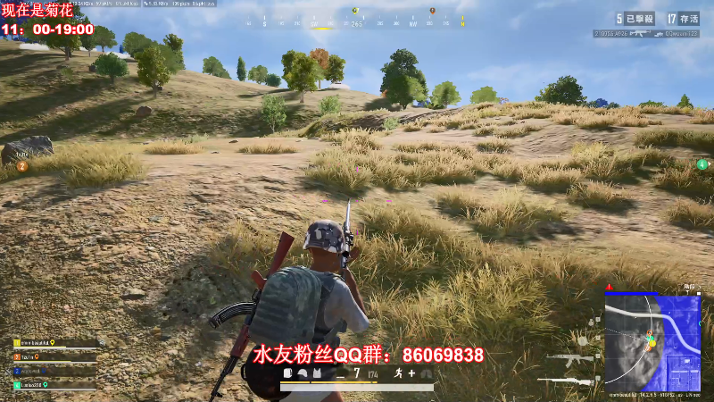 【吃鸡游戏】顶级菊宝a的精彩时刻 20211122 15点场