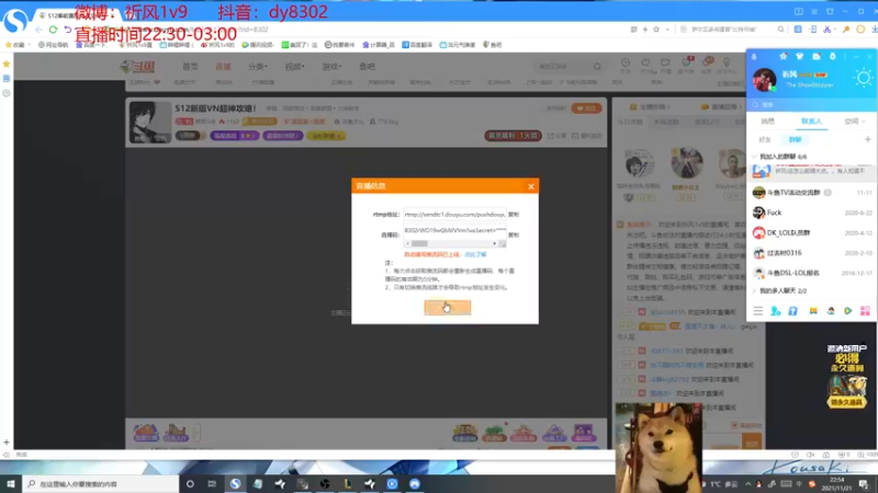 【2021-11-21 22点场】祈风1v9：S12新版VN超神攻略！