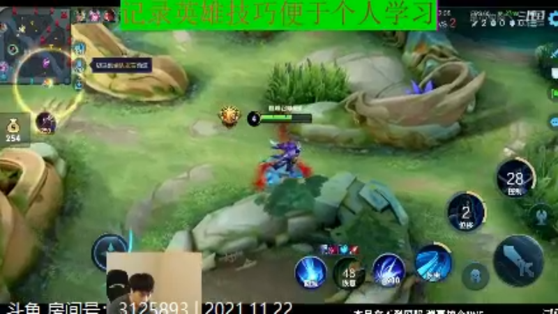 少年不太冷王者教学_2021年11月22日 40