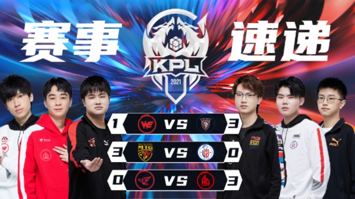【KPL秋季赛】赛事速递11.21