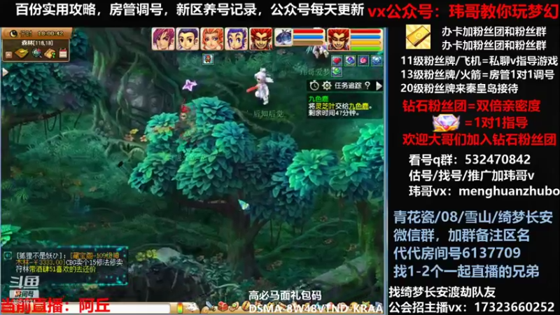 【2021-11-22 18点场】玮哥爱梦幻：绮梦五门60天-送攻略