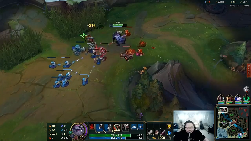 【英雄联盟】即将拥有人鱼线的PDD的精彩时刻 20211123 08点场