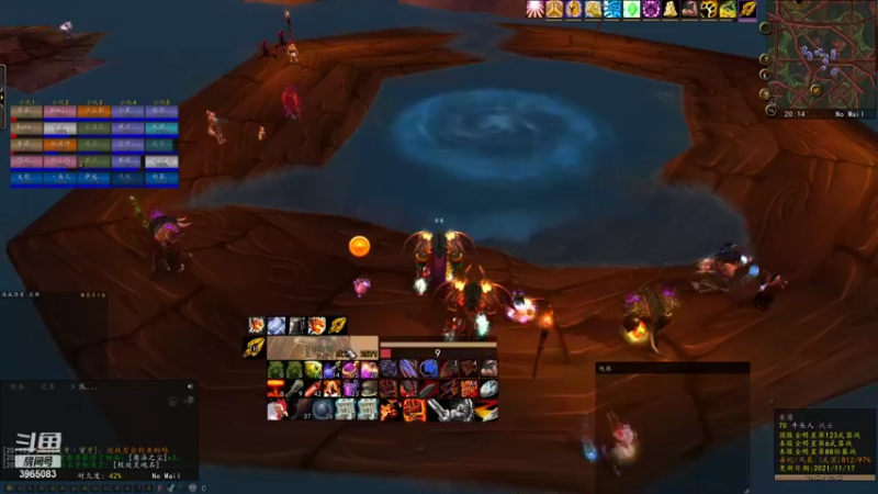 【2021-11-22 20点场】西行寺夜空：狂暴战畅游T5双本~