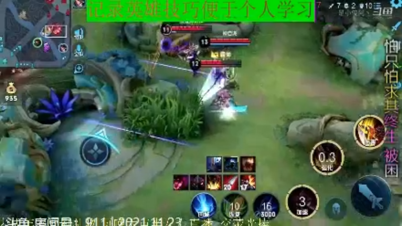 骚白王者教学_2021年11月23日 105