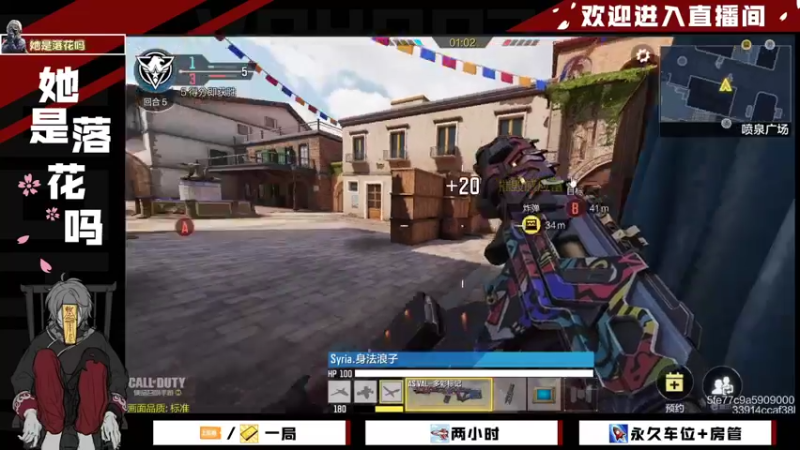 【2021-11-22 16点场】她是落花吗：CODM良心手游天天处于战斗状态