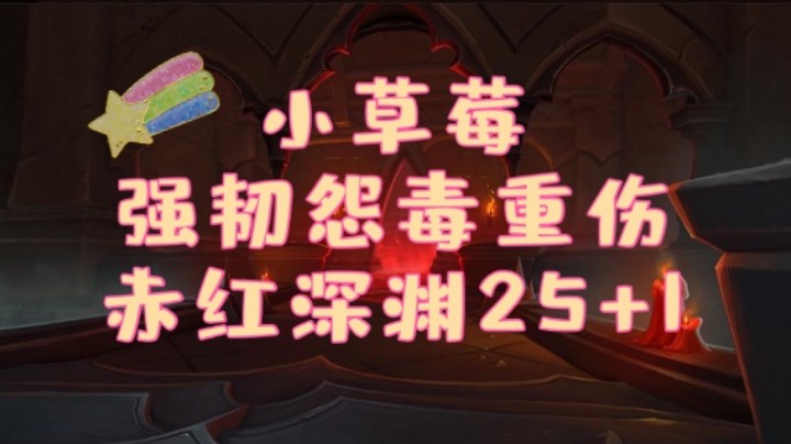 【法夜冰大秘境】赤红深渊练习册 强韧怨毒重伤