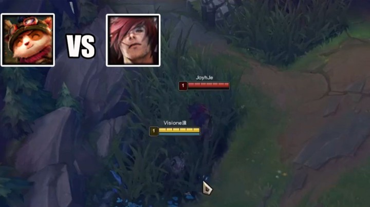 【恶霸提莫】一级在腕豪的面前笑这隐身，没想到发生了意外