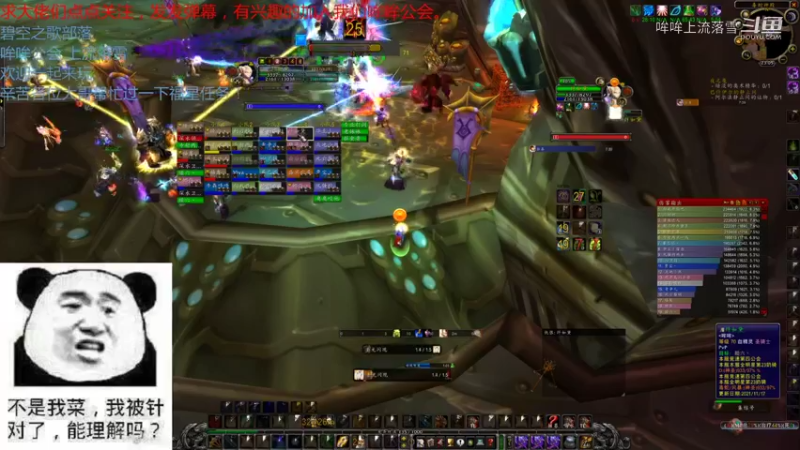 【魔兽怀旧服】碧空之歌部落，哞哞公会11月21日四团G团视频 23点场