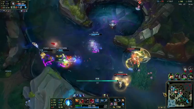 【2021-11-23 19点场】MQ丶一流稻草人三界：三界：S3的老稻草一区大师冲王者