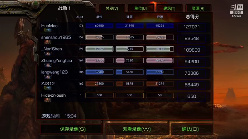 【2021-11-24 20点场】永远的66：星际争霸重置版宏图娱乐