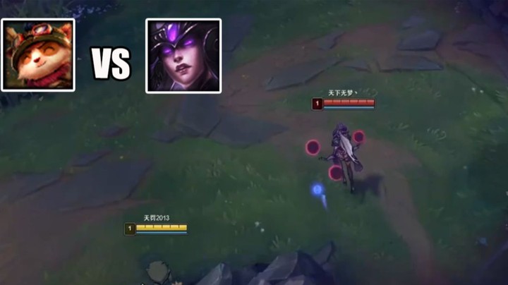 【恶霸提莫】这就是提莫加强后上路现状，辛德拉10分钟补了40多刀