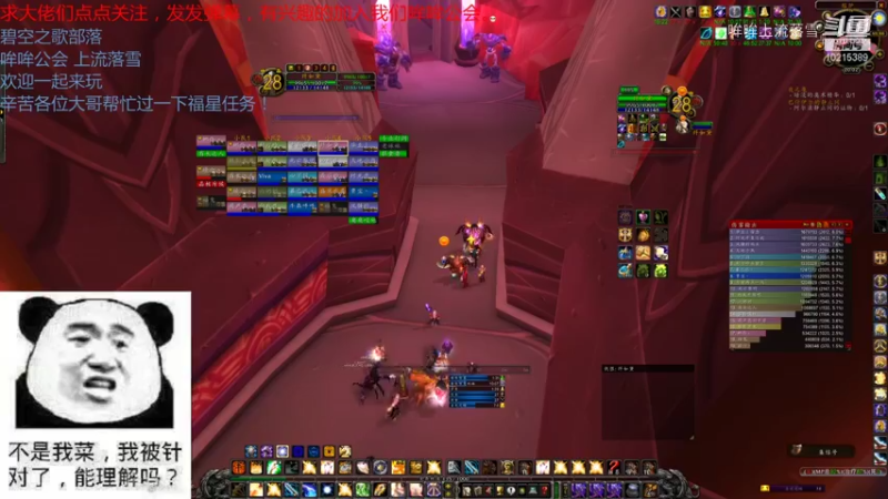 【魔兽怀旧服】碧空之歌部落，哞哞公会11月21日四团G团视频 20点场