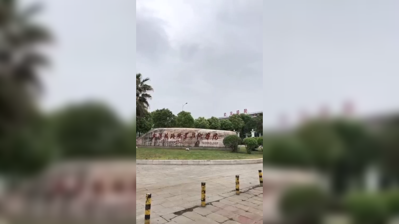 原来武汉铁路职业技术学院里面真的有_铁路，火车_。这绿皮火车退役下来有些年头了