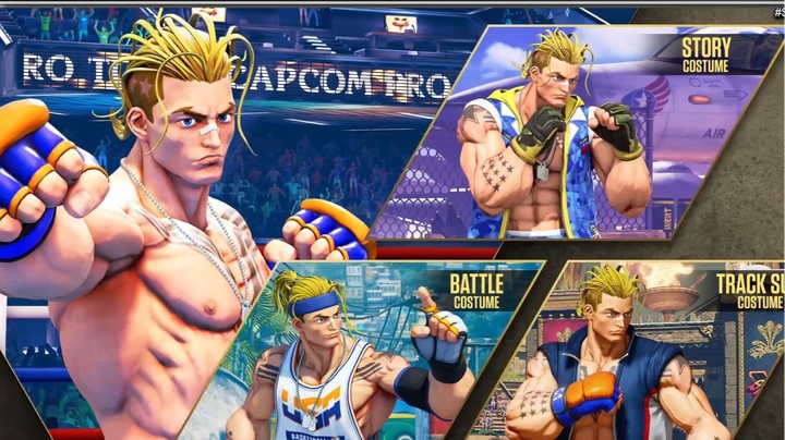 街霸5：新角色LUKE官方演示直播录制，连续技花哨的难以置信