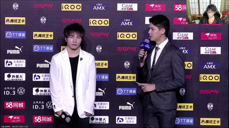 【2021-11-25 20点场】解说潇洒：重庆狼队  VS  佛山GK