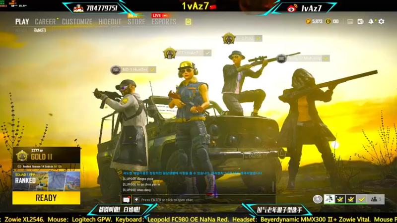 【2021-11-25 20点场】1vAz7：埃Sir：The Endgame！