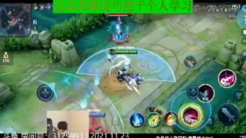 少年不太冷王者教学_2021年11月23日 18