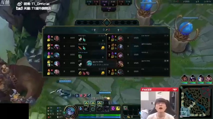 【T1直播faker】：10-4薇古丝，分数更高了，也更容易赢了