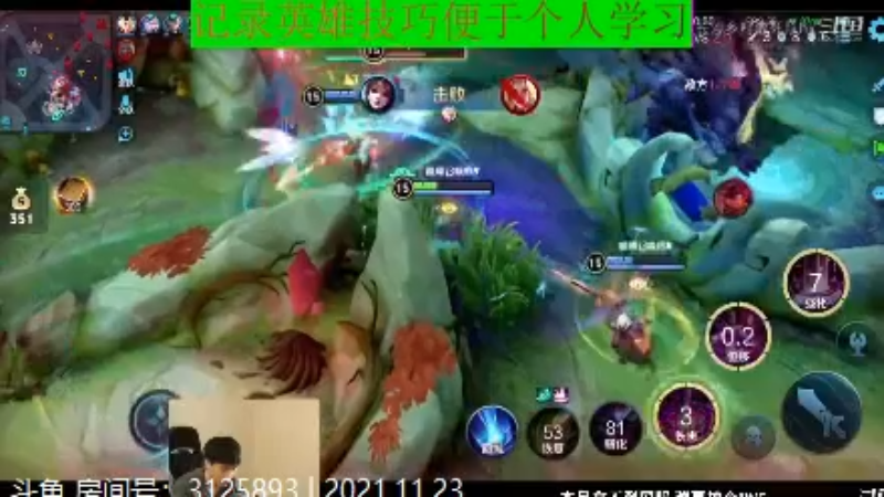 少年不太冷王者教学_2021年11月23日 23